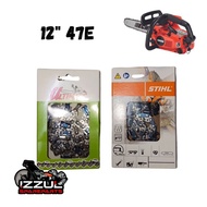 Rantai Chainsaw Mata Rantai Chainsaw Echo CS3000 ( 12" 47E )