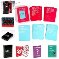 BRUCE1 Couples Drinking Game, Excitement Color Box Romantic Couple Board Game Cards, Desires Card Pink Blue Let Truth Dare Board Game Card Party Games