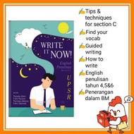 WRITE IT NOW ENGLISH PENULISAN SECTION C TAHUN 4,5&6
