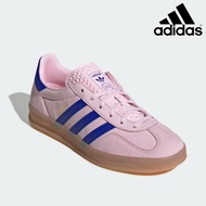 ADIDAS GAZELLE INDOOR W Women's Sports Casual Shoes Pink Blue JI1371