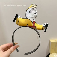 2025 Headband New Style Funny Funny Outing Headwear Headband Funny Sand Sculpture Headband Girlfrien