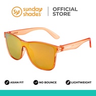 Sunday Shades Sunkissed Flare. Asian Fit, No Bounce Unisex Sunglasses.