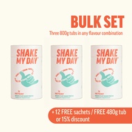 Bulk Set: Three 800g Tubs