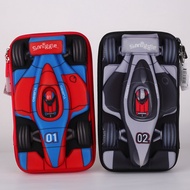 Ready Stock Australia smiggle Elementary School Students Large Capacity Red Sports Car Pencil Case Junior High S