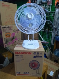 Maspion Kipas Angin Meja Dinding Tembok Wall Fan Desk Fan HF-606 HF606 HF 606