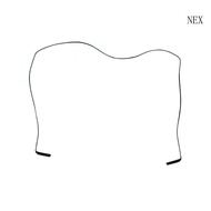 NEX Durable LCD Screen Rubber Middle Frame Bezel Ring for   Retina A1707