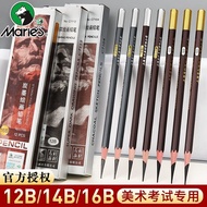 Marley Brand 14b Pencil 16b Matte Sketch Pencil Painting Drawing Drawing Extra Thick 12b Pencil Art 