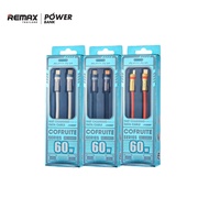 REMAX RC-C063 C-C ,60W Type-C To TYPE-C Mobile Phone Charger Fast Charge 60W. REMAX RCC063 C-C TYPE-