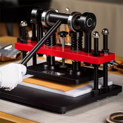 Manual Leather Die Cutting Machine Manual Die Cutter Embossing Shaping Tools Embossing Plate Manual 