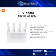 Xiaomi Router AX3000T I Full-speed Wi-Fi 6, 3000Mbps wireless speed I '2+1' 5G band antennae I New-g