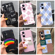 OPPO Reno7 Z 5G Soft Case Fashion New Printed Cover OPPO Reno7Z  Reno 7Z  CPH2343 Cases Bumper