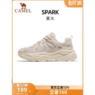 Camel Spark Daddy Women's Shoes - Mesh, Thick-Soled Cushioning, Casual & Retro Running