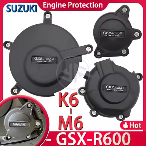 For SUZUKI GSX-R600 K6-M6 2006-2026 Motorcycle Accessories GB Racing Secondary Engine Protection Alt