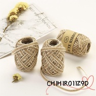 CHIHIRO11Z9D 5/10M/Roll 0.5mm Fish Silk Rope Vintage Ornament Party Hessian Ribbon