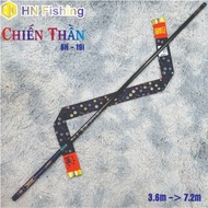 Chien Than 6H hand fishing rod, cheap single fishing rod. Genuine product specializing in synthetic 