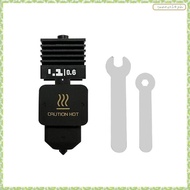 [J X Q K] For  H2D /H2S High  Hotend Kit Quick Swap Hot End with 0.6mm Hardened Steel Nozzles