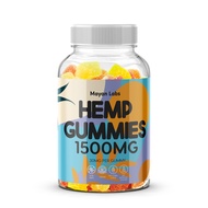 Organic Hemp Gummies High Potency Supplement with Pure Hemp Oil Extract - Natural Edibles Natures Le