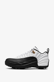 Air Jordan 12 低筒鞋 White and Black