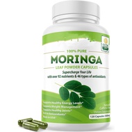 Moringa Capsules Single Origin Moringa Powder Organic. Moringa Leaf. Energy Metabolism & Immune Supp