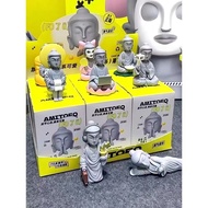 FO 了 U AMITOFO Calm Down Series Buddhist Toys Trendy Blind Box Flat Bed Ornaments for Workers in The