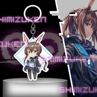 GANTUNGAN Arknights Amiya Anime Game Keychain - Acrylic Keychain