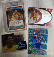 Kobe Bryant 96-97 Rookie Acetate 透明卡 RC $8000 Patrick Ewing 18-19 JERSEY PATCH #/49 $600 Manu Ginobi