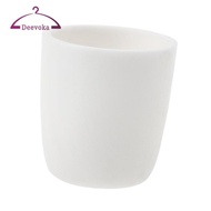[deevoka] 99% Al2O3 Alumina Cylindrical Lab Corundum Crucible Melting Pot Container