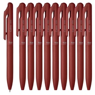 Pentel Ballpoint Pen Calme 0.35mm Red Ink, 10 pieces BXA103B-B(10)