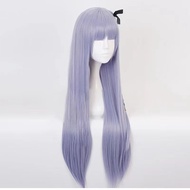 Hot  Danganronpa Rondo Kirikami Kagura Cos Fog Cutting Sound Cos Kiriha Kagetsu Cos Wig Mist Cut Rin