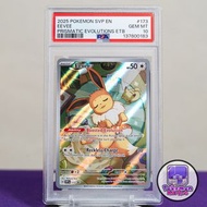 2025 伊貝 ETB Promo PSA 10 Eevee SVP 173 Prismatic Evolutions 伊布 月亮伊布 比卡超 皮卡丘 Pikachu Pokemon 寵物小精靈 精靈