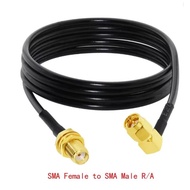 SMA Male Plug Female Jack ST RA RF Coax Cable Pigtail Adapter RG174 10cm/20cm/30cm/50cm/100cm