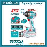 Máy siết bu lông 1/2" 42V - 600N.m dùng pin P42M Total TIWLI42602