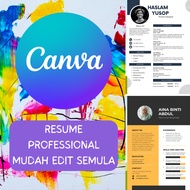 >>PROMO<< 10 SET RESUME PROFESSIONAL /CV/ Templates | TEMPLATE RESUME MUDAH EDIT SEMULA | TEMPLATE C