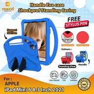 Apple iPad Mini 6.3 Inch 2021 A2567 A2568 A2569 Robot Wings Softcase Kid Case Standing Casing