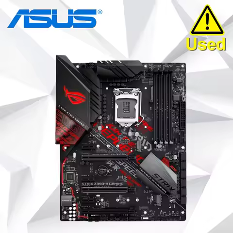 ASUS ROG Strix Z390-H Gaming Motherboard LGA1151 (Intel 8th and 9th Gen) ATX DDR4 DP HDMI M.2 USB 3.