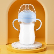 Dr.isla Set Botol Susu Bayi 3-12 Bulan BPA Free Lembut Warna Pastel 150ml+330ml - Beli 1 Gratis 1