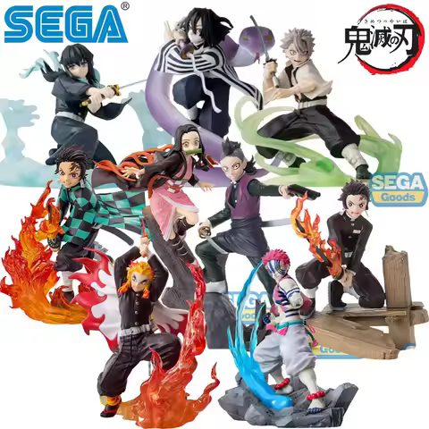 SEGA Genuine Xross Link Demon Slayer Anime Character Kamado Tanjirou Nezuko Iguro Obanai Kids Christ