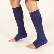 1 Pair Compression Socks Knee High Open Toe Support Socks 18-21Mm Fitness Running Leggings Stovepipe Socks