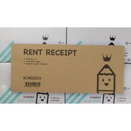 Kingdex Rent Receipt NCR 50 x 2 carbonize paper rent receipt tenant paper document professional rent