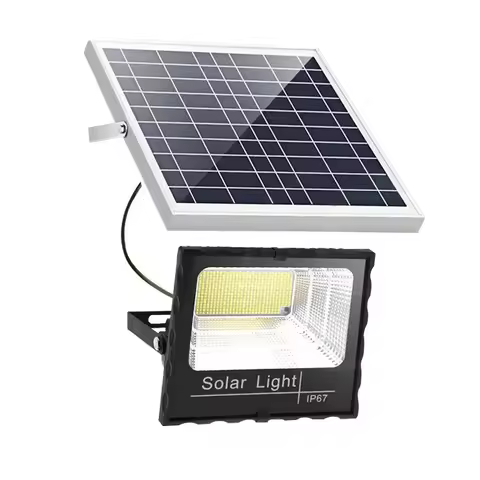 54-362LED Solar Flood Lights Remote Control Solar Powered Spotlight Outdoor Waterproof IP67 Villa St