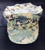 美國USMC海軍陸戰隊八角帽 數位迷彩綠色 美軍公發