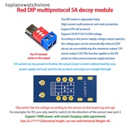 toplan USB-C PD Trigger Board Module PD/QC Decoy Board Fast Charge USB Type-c To 5V 9V 12V 20V Charger Power Delivery Boost Module swatchstore