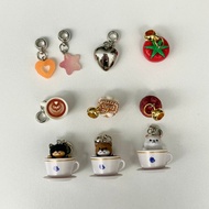 CHARM ADD-ONS 2 | Premium Bag Charm Miniatures (Cupcake, Heart Pendant, Mini Dog Charm, Candy Charm,