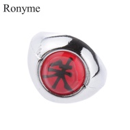 [Ronyme] Anime Naruto Shippuden Alloy Akatsuki Member Uchiha Itachi Cosplay Zhu Ring