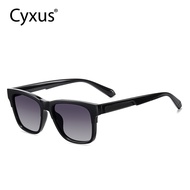 【NEW EXPRESS 】 Cyxus Polarized Sunglasses For Women Men Square UV Protection TAC Lense Shades Night 