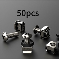 50 Pcs M6Pcs Bolts Rack Server Hardcase/Hard Case Bolts and Nuts/Hardcase Bolts Nuts