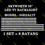 (NEW 1 SET) 55E2A11T SKYWORTH 55" LED TV BACKLIGHT 55E2A11