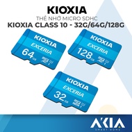 Toshiba Kioxia Micro SD memory card 32GB/ 64GB/ 128GB, Class 10 UHS-I - 100Mb/s, used for cameras, c