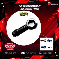 ALUMINIUM BANJO TO AN6 AN4 MALE FITTING BY FRP 8MM 10MM 12MM 14MM 16MM 18MM ADAPTER ALLOY