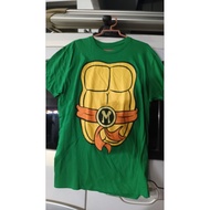 Second Hand Vintage T-shirt Green Front And Back Screen Beautiful Pattern TMNT Teenage Mutant Ninja 